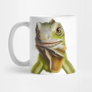 Cute Iguana Drawing Mug